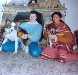 Caroline and Renu